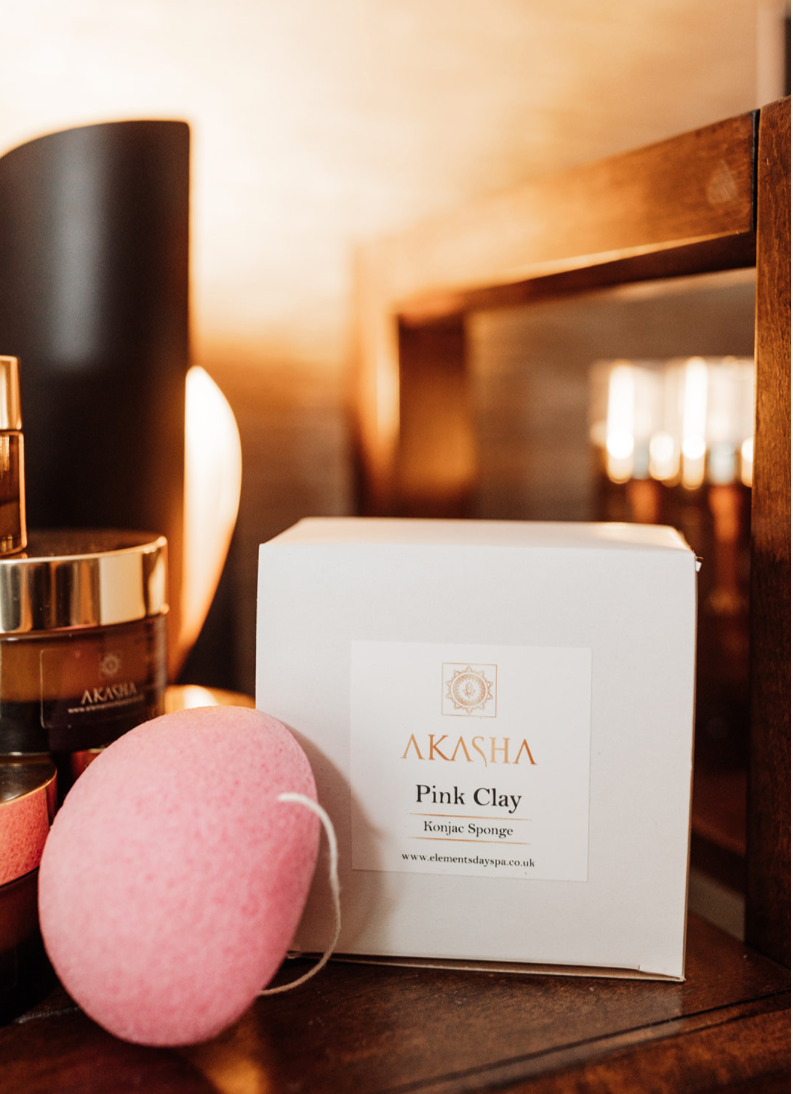 Pink Clay Konjac Sponge